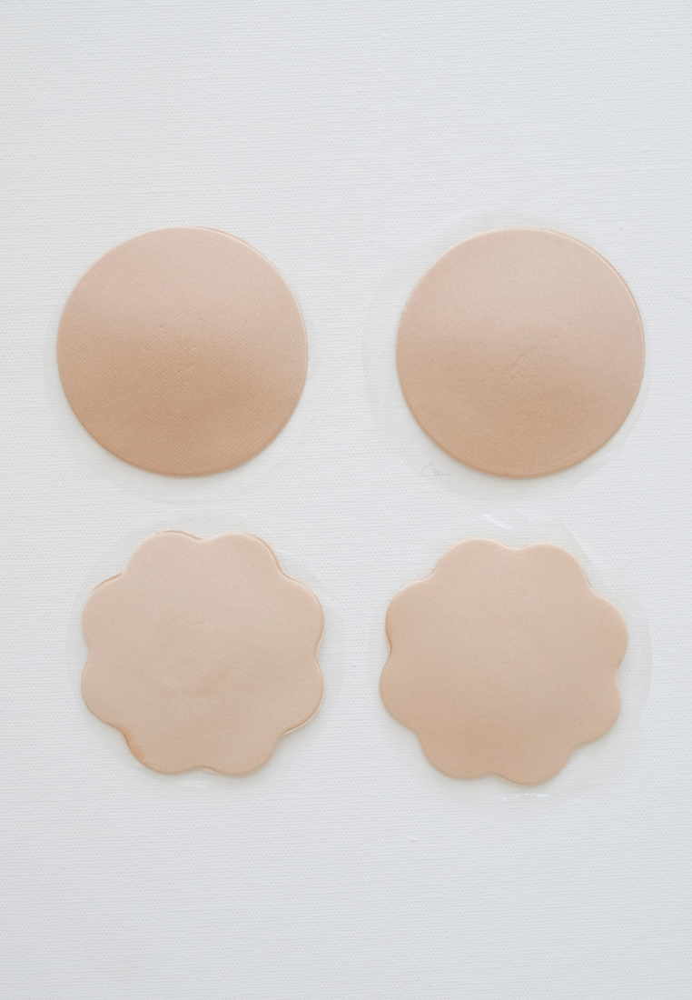 LST Round Shape Silicone Nipple Tape Nipple Cover Bra Pad Patch