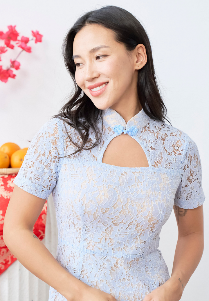 RU YI Lace Cheongsam