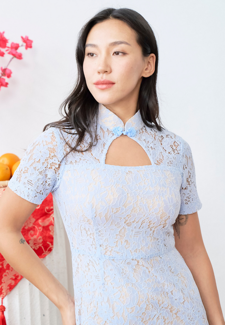 RU YI Lace Cheongsam