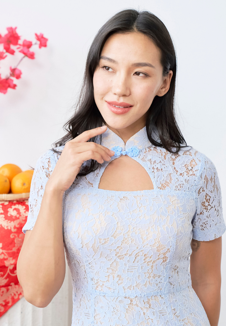 RU YI Lace Cheongsam